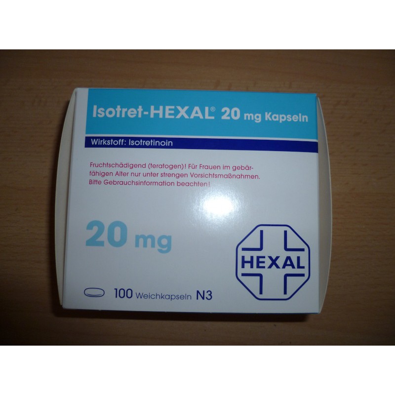 Купить Изотретиноин ISOTRET 20 mg 100 капсул в Москве